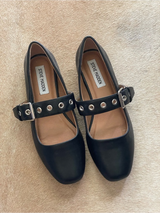 Sorel Shoes - Steve Madden Black Mary Jane Flats